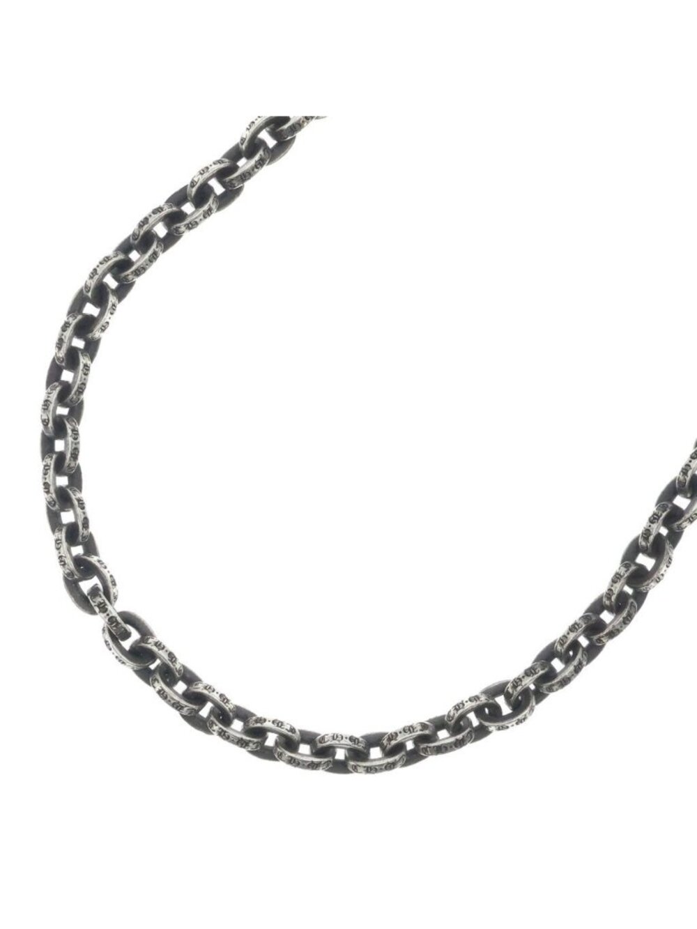 Chrome Hearts Paper Chain 20 Necklace Silver
